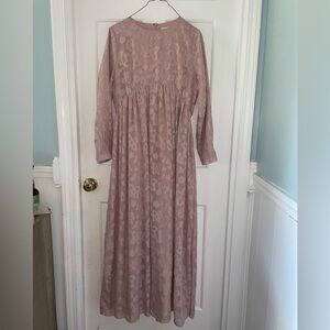 Dainty Jewells Blush Floral Maxi Dress